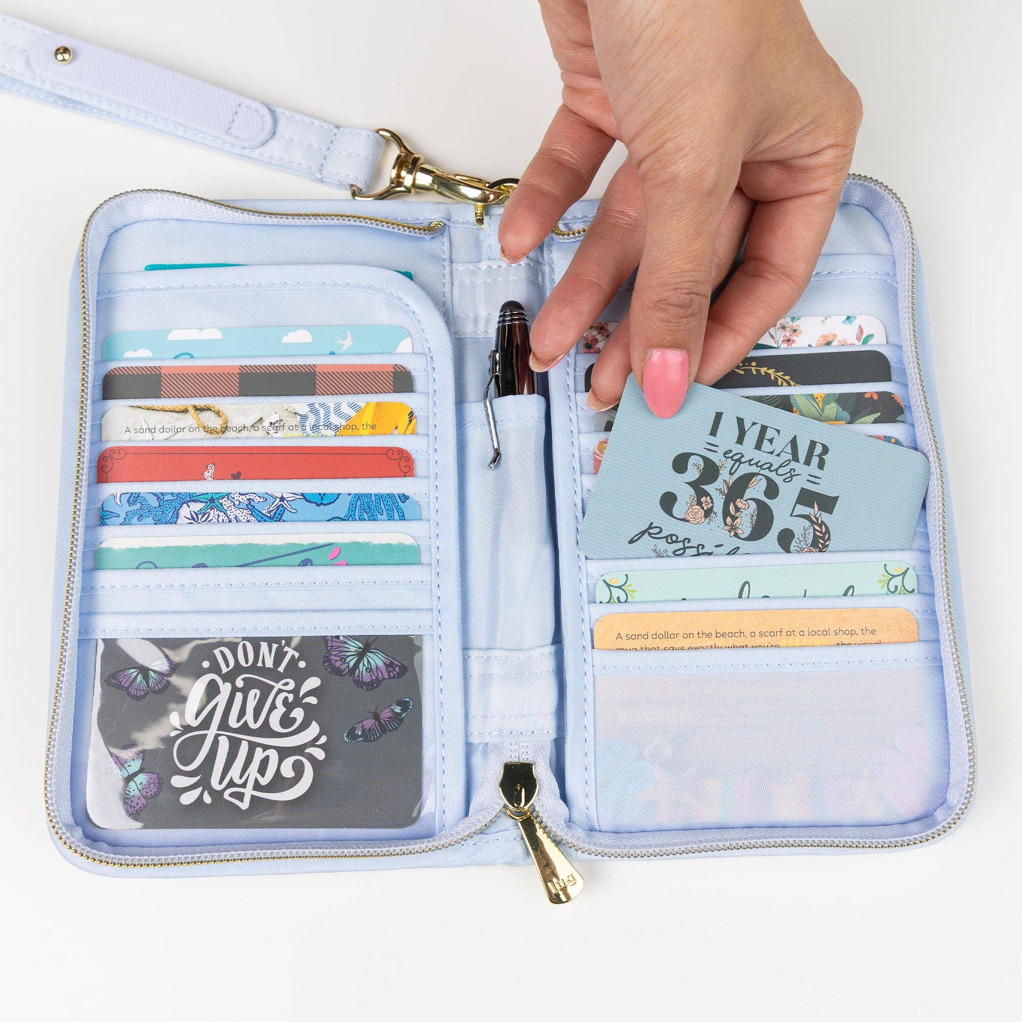 Wicked x Lug Tandem Zip RFID Wallet 6