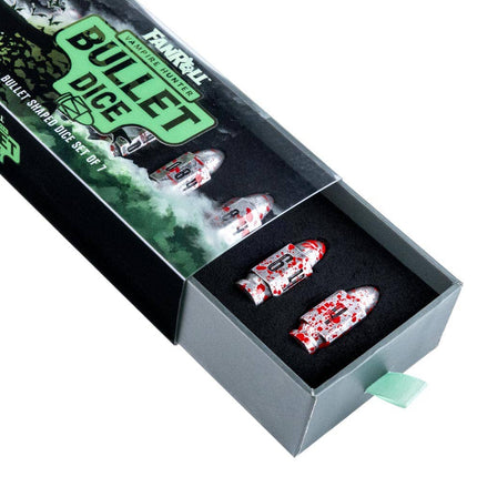 Resin Bullet Poly Dice Set: Vampire Hunter