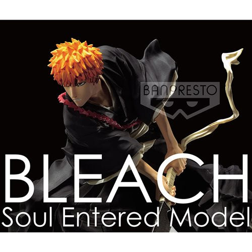 Anime BLEACH Kurosaki Ichigo Battle Stance Figure Statue Collectible Model  Toys