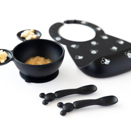 Silicone Dipping Spoons: Mickey Mouse (Classic Black)