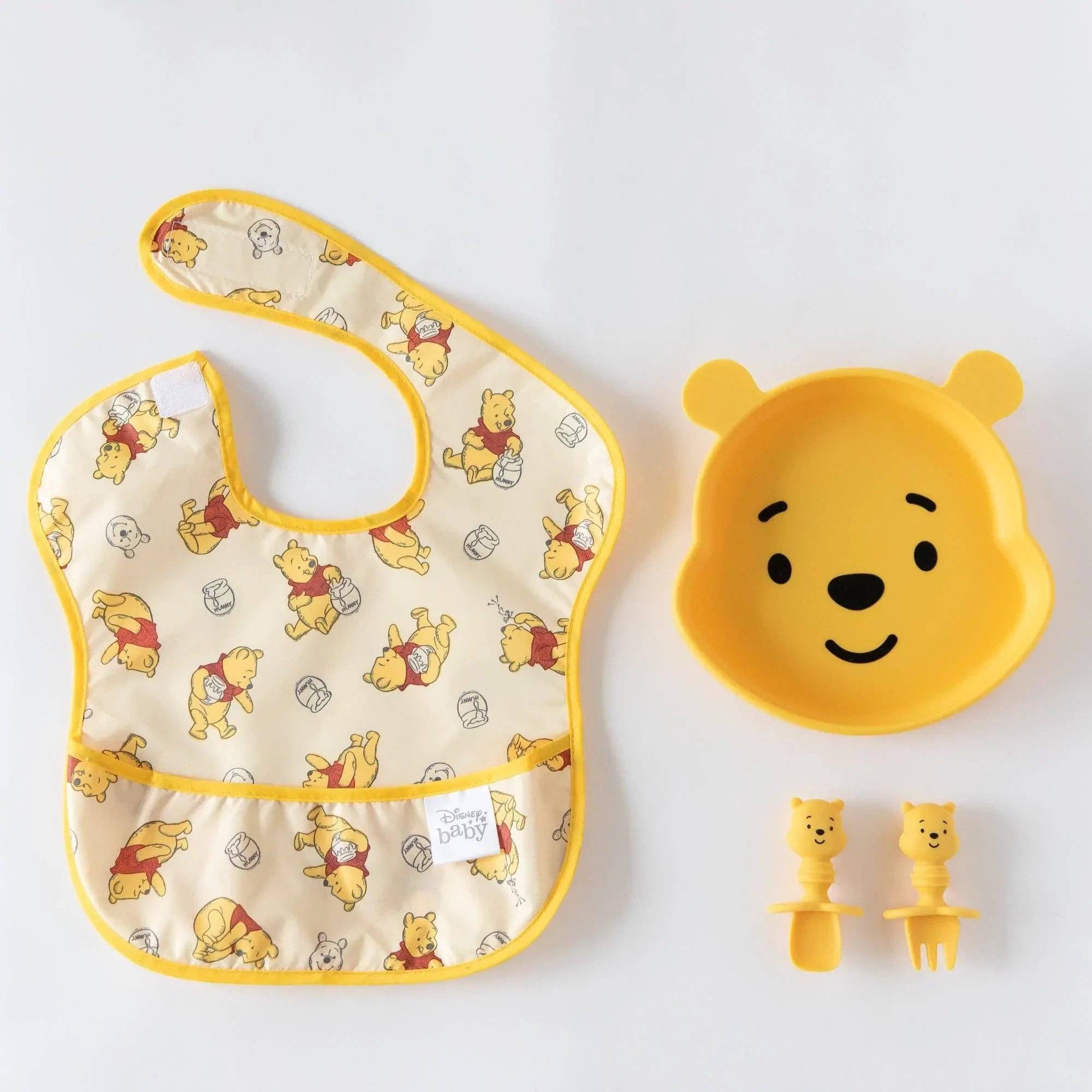 Silicone Grip Dish: Winnie The Pooh 12