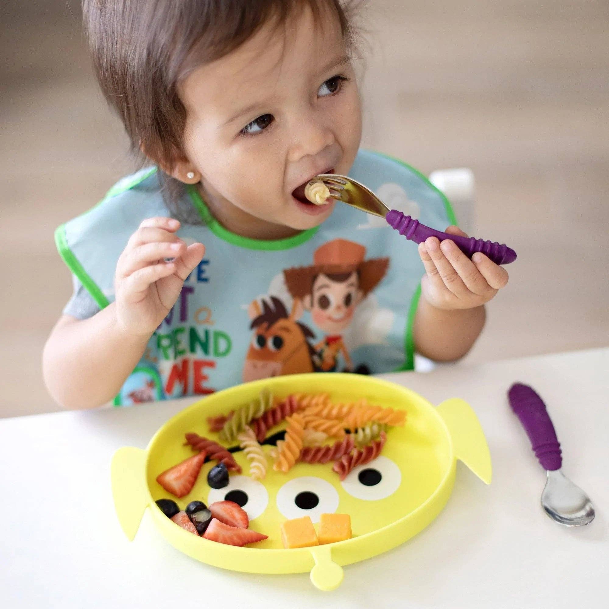Silicone Grip Dish: Toy Story Alien 3
