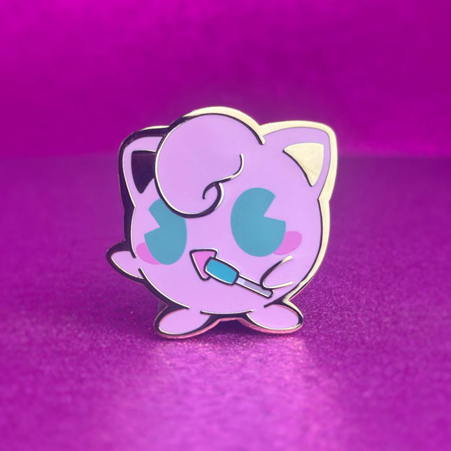 Jigglypuff Pokemon Enamel Pin