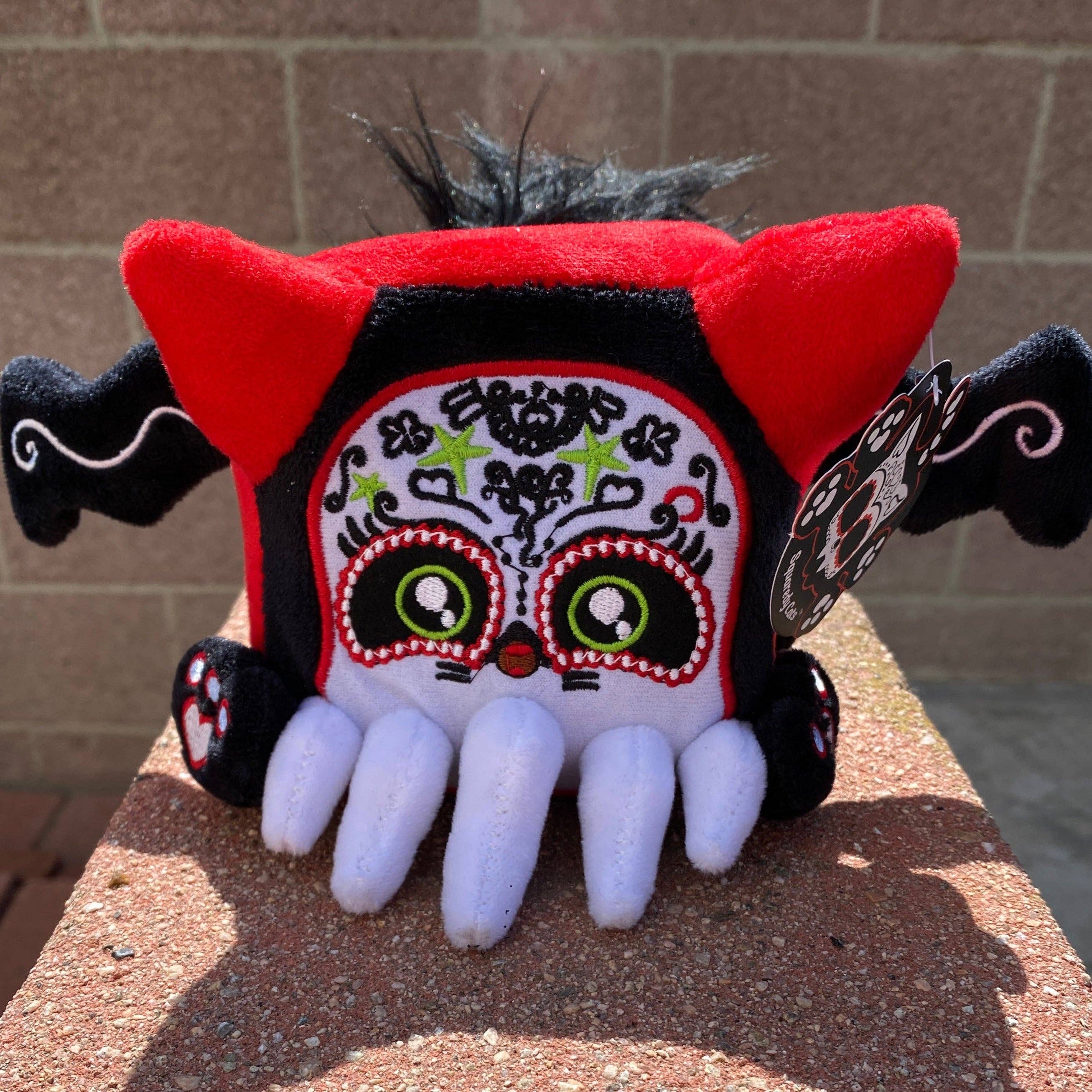 Sugar Skull Cathulhu signature size plushie 4