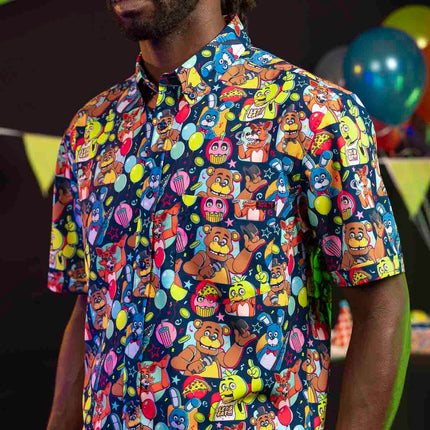 Five Nights at Freddy's "Fantasy and Fun" – KUNUFLEX Short Sleeve Shirt