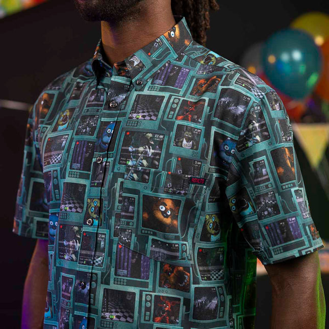 Five Nights at Freddy's "Night Shift Nightmare" – KUNUFLEX Short Sleeve Shirt