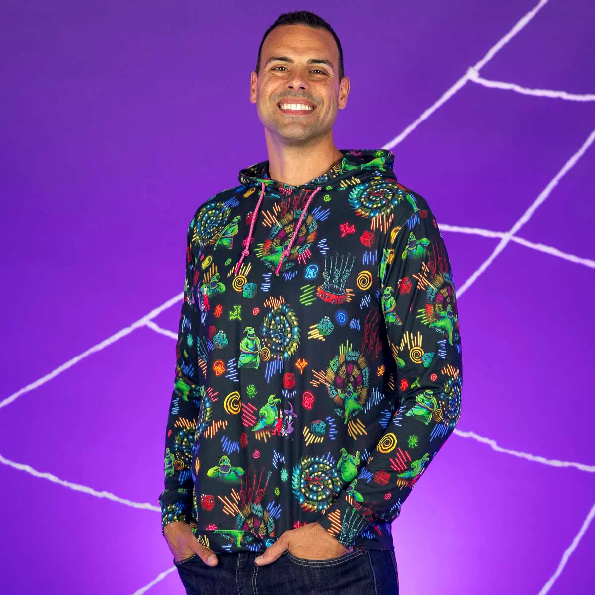 Disney Tim Burton's Nightmare Before Christmas "Oogie's Turn to Boogie" – Performance Hoodie