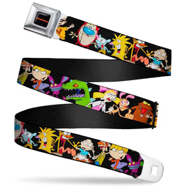 Nickelodeon Logo Seatbelt Buckle Belt