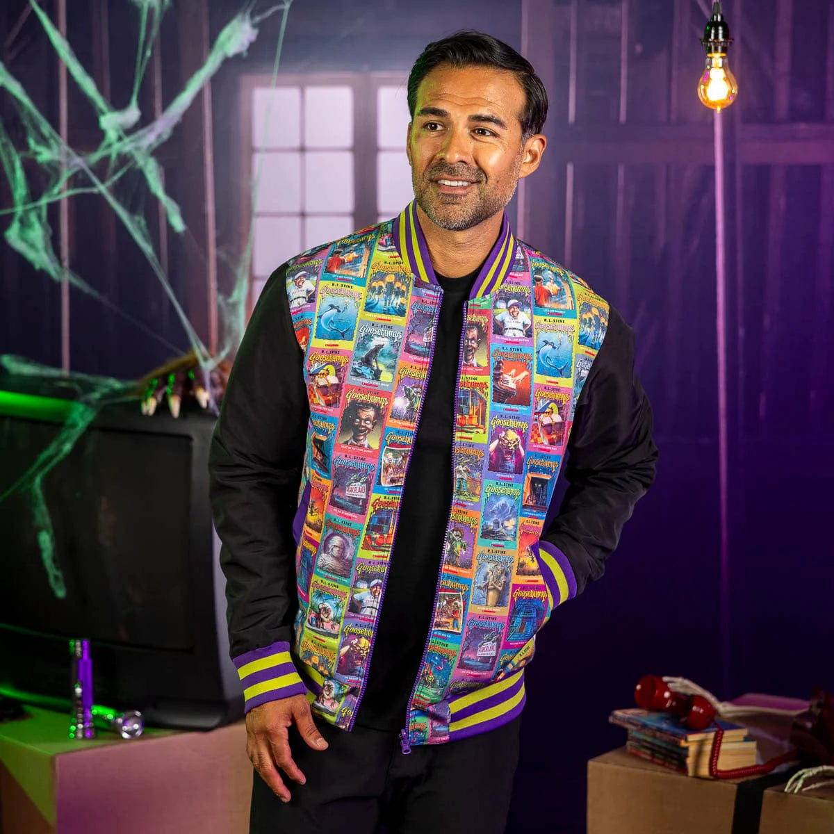 Goosebumps "Reader Beware…" – Reversible Bomber Jacket