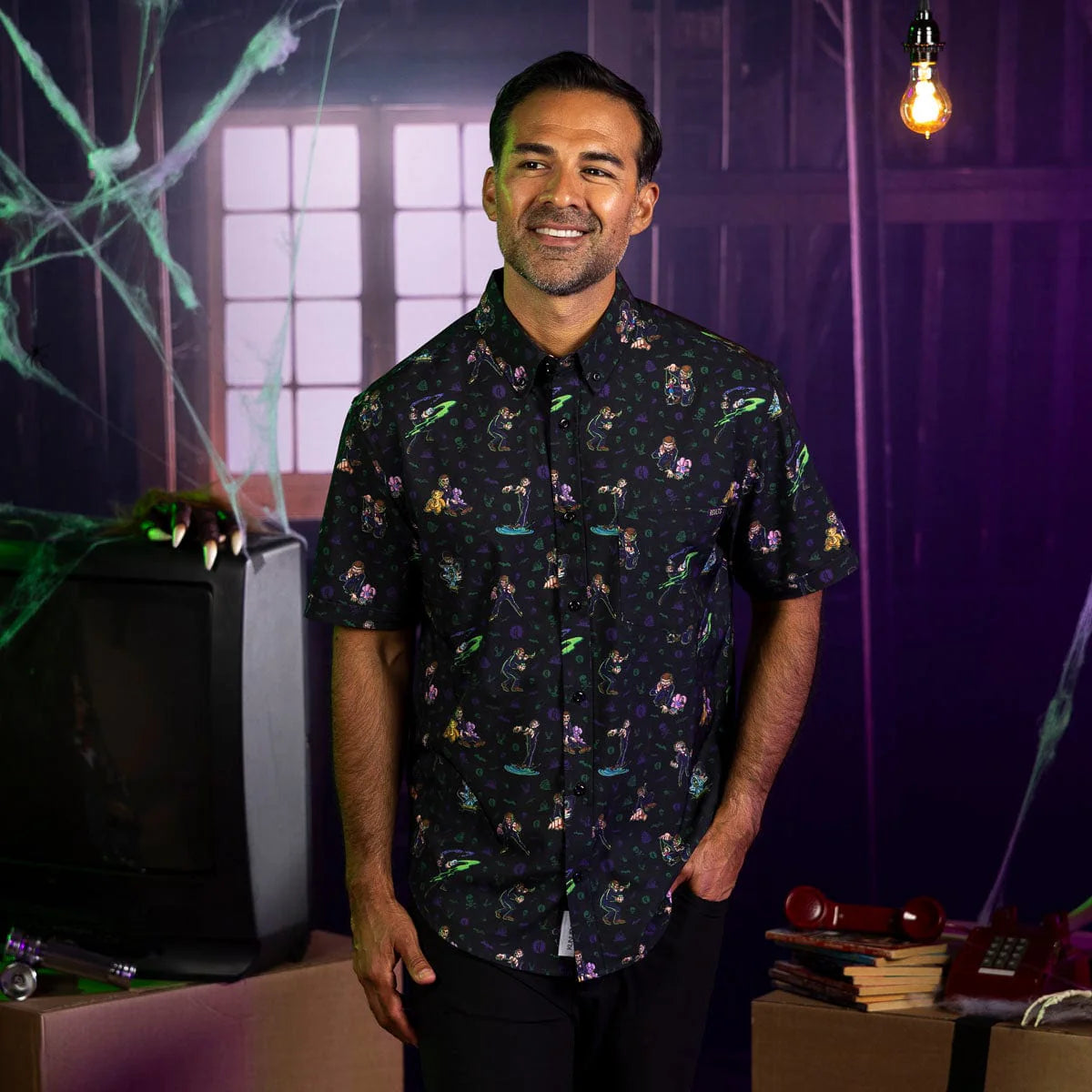 Goosebumps "Slap Happy Hijinks" – KUNUFLEX Short Sleeve Shirt