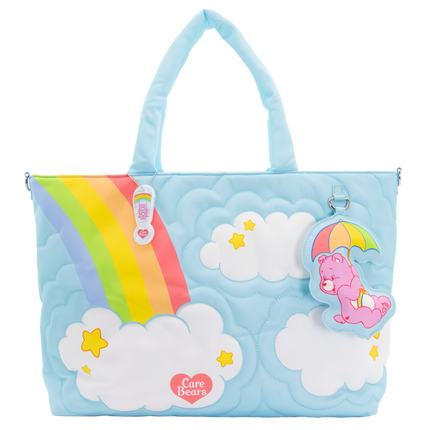 Care Bear Clouds Quilted Nylon Tote Bag