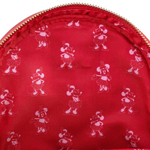 Pink and Red Polka Dot Mini Backpack & Wallet 4