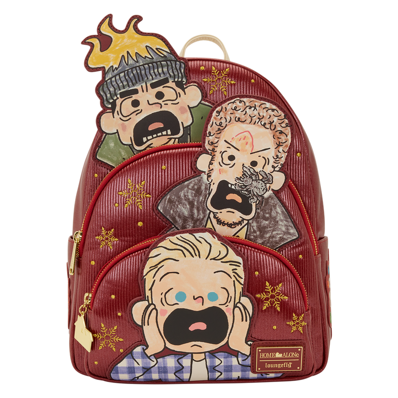 Home Alone Triple Pocket Mini Backpack