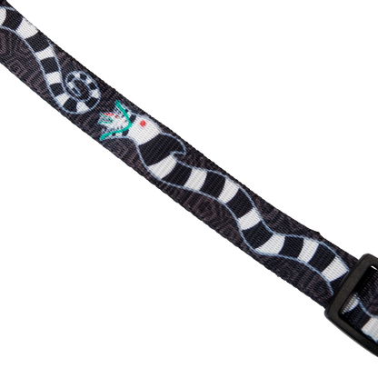 Beetlejuice Sandworm Dog Collar