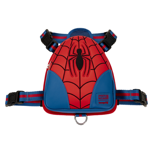 Spider-Man Cosplay Mini Backpack Dog Harness