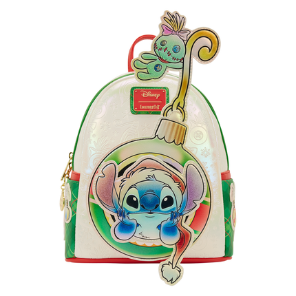 Stitch & Scrump Iridescent Holiday Ornament Mini Backpack