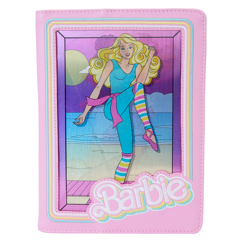 Barbie™ 65th Anniversary Doll Box Triple Lenticular Refillable Stationery Journal