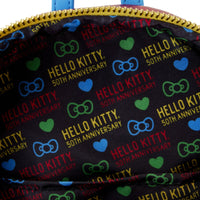 Sanrio Hello Kitty 50th Anniversary Coin Bag Metallic Mini Backpack