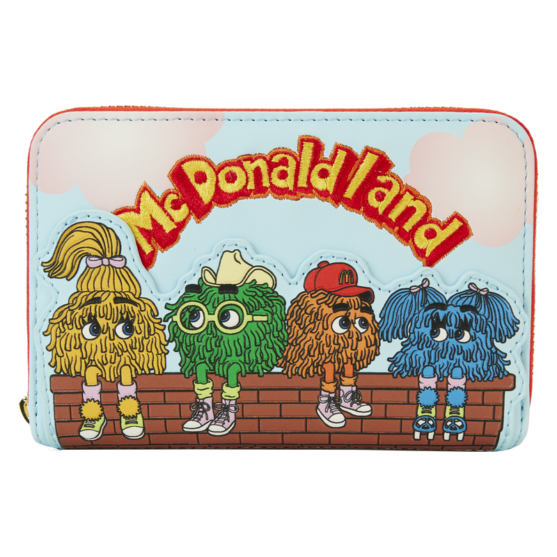 McDonald's Vintage Fry Kids Zip Around Wallet