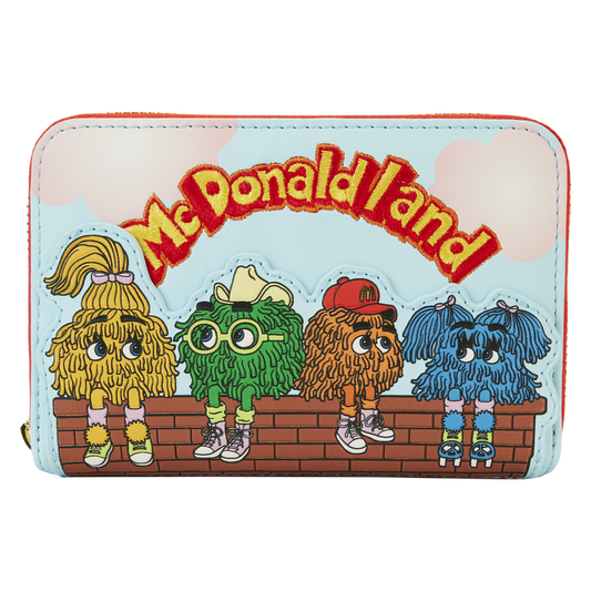 McDonald's Vintage Fry Kids Zip Around Wallet