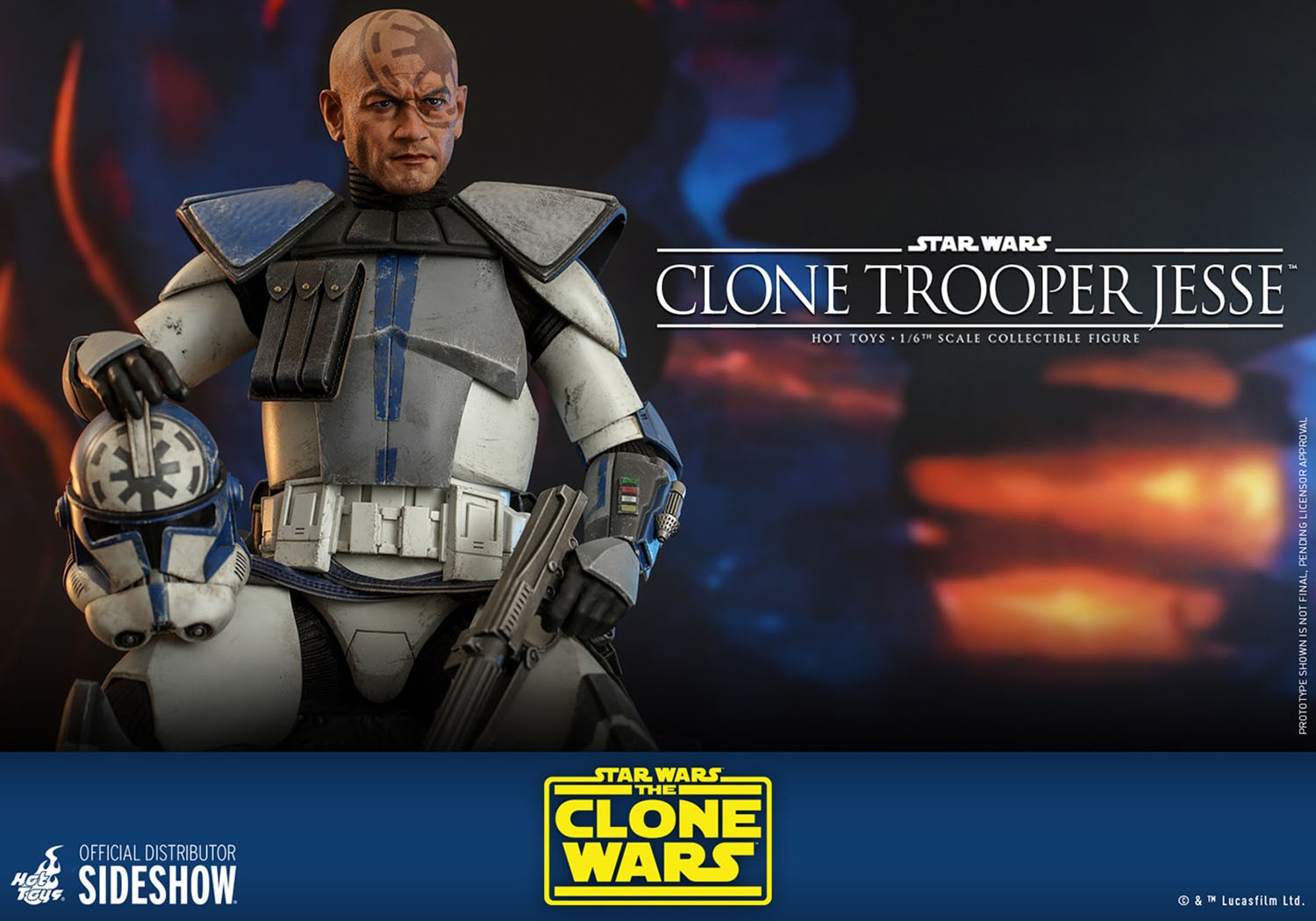 Clone Trooper Jesse Sixth Scale Collectible Figure - Star Wars: The Clone Wars (Hot Toys) 7