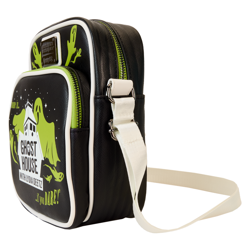 Beetlejuice Beetlejuice Ghost House Glow Crossbody Bag