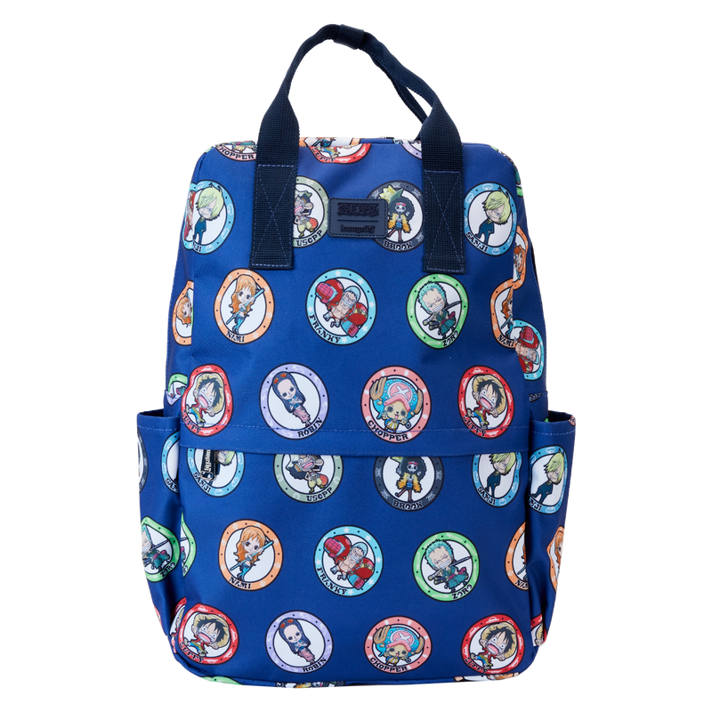 One Piece 25th Anniversary Straw Hat Pirates All-Over Print Nylon Full-Size Backpack