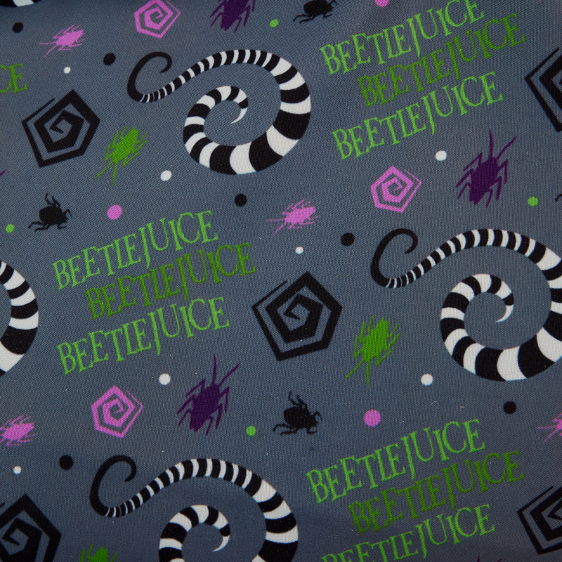 Beetlejuice Cosplay Nylon Full-Size Backpack 4
