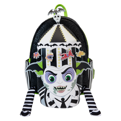 Beetlejuice Carousel Hat Glow in the Dark Cosplay Mini Backpack