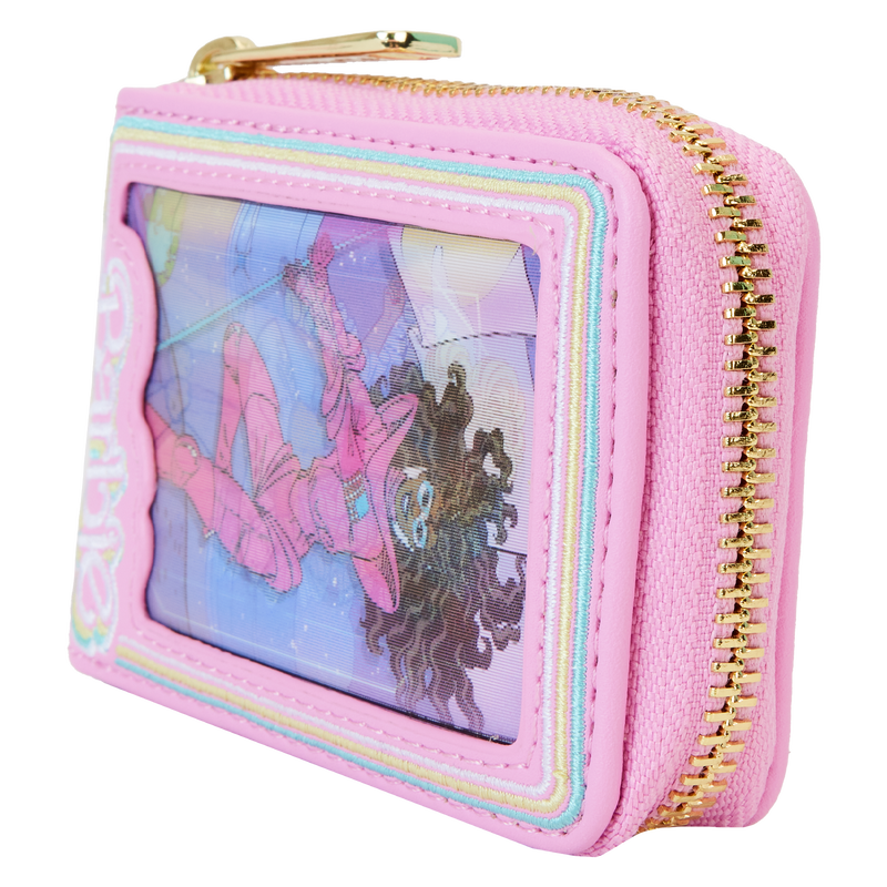 Barbie™ 65th Anniversary Doll Box Triple Lenticular Zip Around Wallet 4