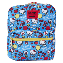 Sanrio Hello Kitty 50th Anniversary All-Over Print Nylon Square Mini Backpack