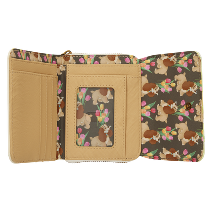 Lady and the Tramp Pastel Tulip Trifold Wallet