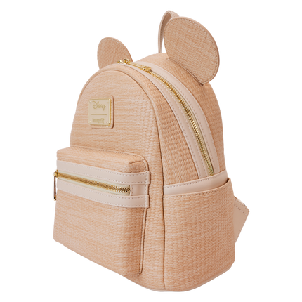 Mickey Mouse Woven Texture Mini Backpack