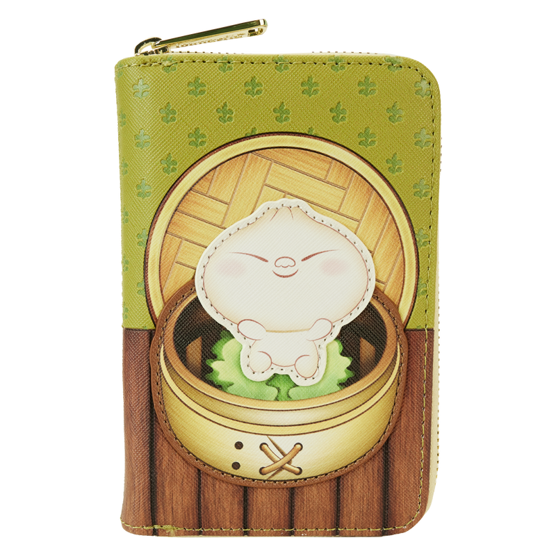 Pixar Shorts Bao Bamboo Steamer Basket Zip Around Wallet