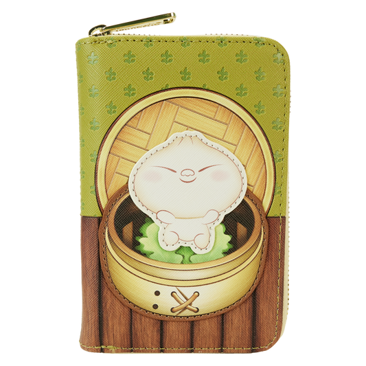 Pixar Shorts Bao Bamboo Steamer Basket Zip Around Wallet