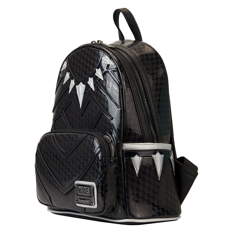 Marvel Metallic Black Panther Cosplay Mini Backpack Loungefly