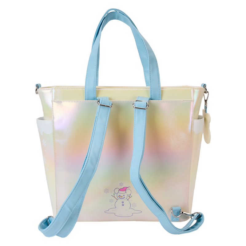 Mickey & Friends Winter Wonderland Scene Convertible Backpack & Tote Bag 4