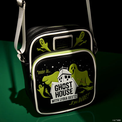 Beetlejuice Beetlejuice Ghost House Glow Crossbody Bag