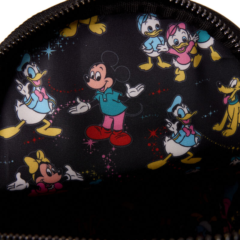 Mickey Mouse Classic Corduroy Convertible Mini Backpack & Crossbody Bag 4