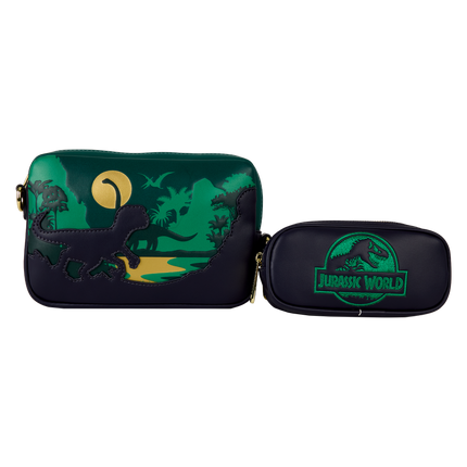 Jurassic World Sling Bag W/ Coin Purse