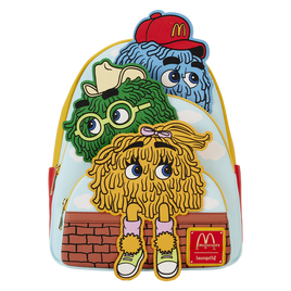 McDonald's Vintage Fry Kids Triple Pocket Mini Backpack