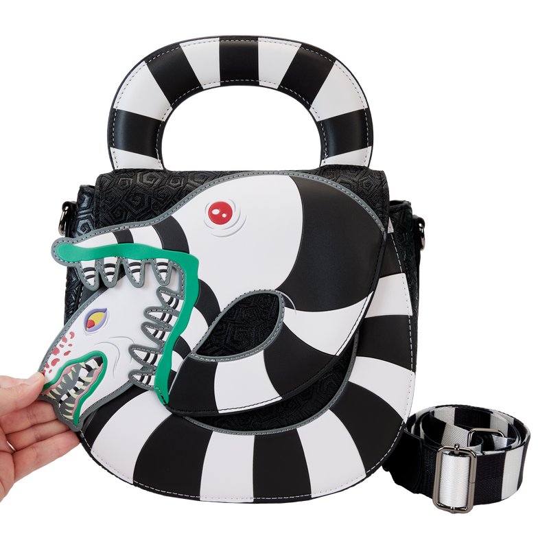 Beetlejuice Sandworm Crossbody Bag