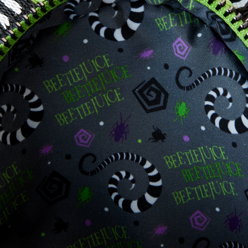 Beetlejuice Cosplay Mini Backpack Dog Harness 3
