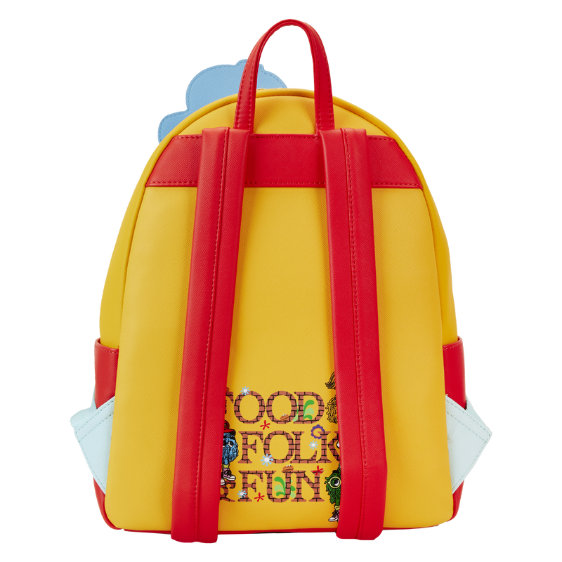 McDonald's Vintage Fry Kids Triple Pocket Mini Backpack