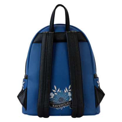 Harry Potter Ravenclaw House Floral Tattoo Mini Backpack
