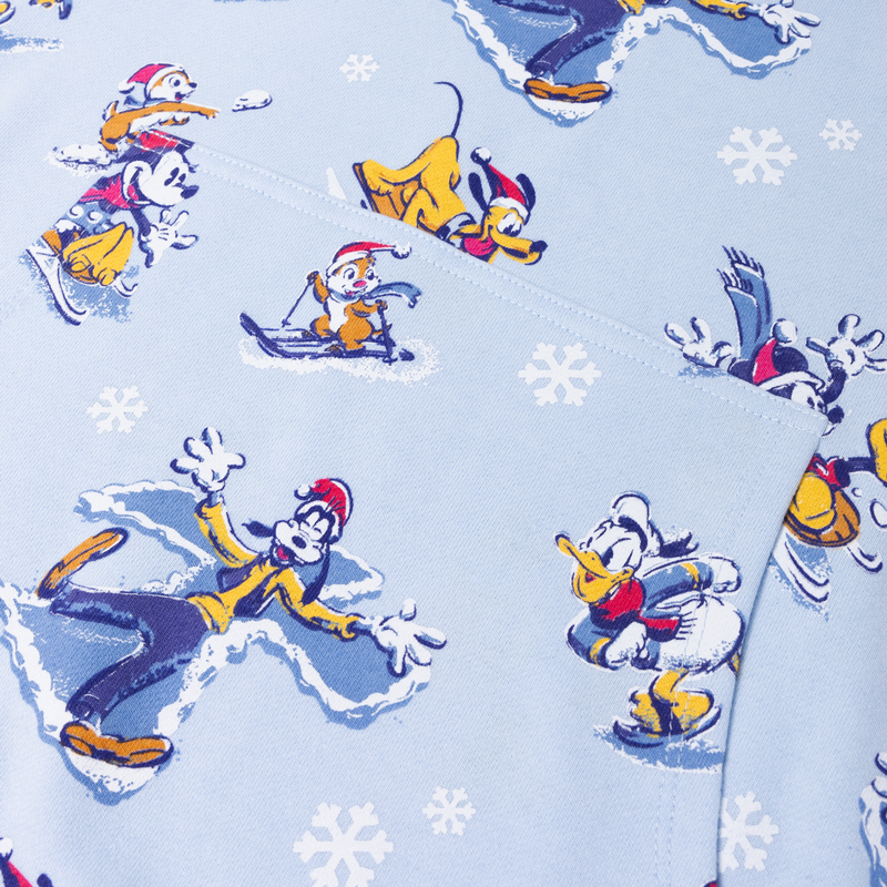 Mickey & Friends Winter Wonderland Unisex Hoodie 3