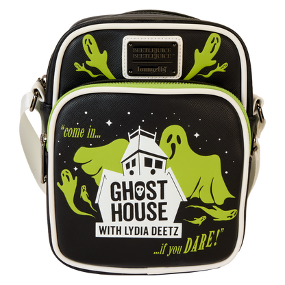 Beetlejuice Beetlejuice Ghost House Glow Crossbody Bag