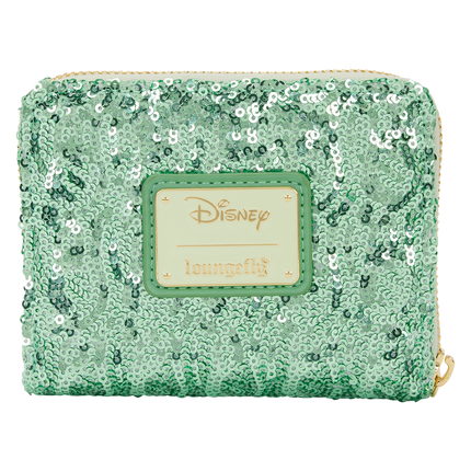 Peter Pan Tinker Bell Holiday Sequin Tri-Fold Wallet