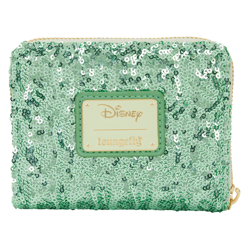Peter Pan Tinker Bell Holiday Sequin Tri-Fold Wallet 4