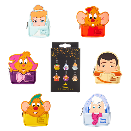 Cinderella 75th Anniversary Cosplay Mystery Mini Backpack Keychain